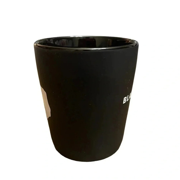Black Rock Coffee Bar Texas Matte Black 10oz Coffee Mugs Set Of 2 - Picture 5 of 15